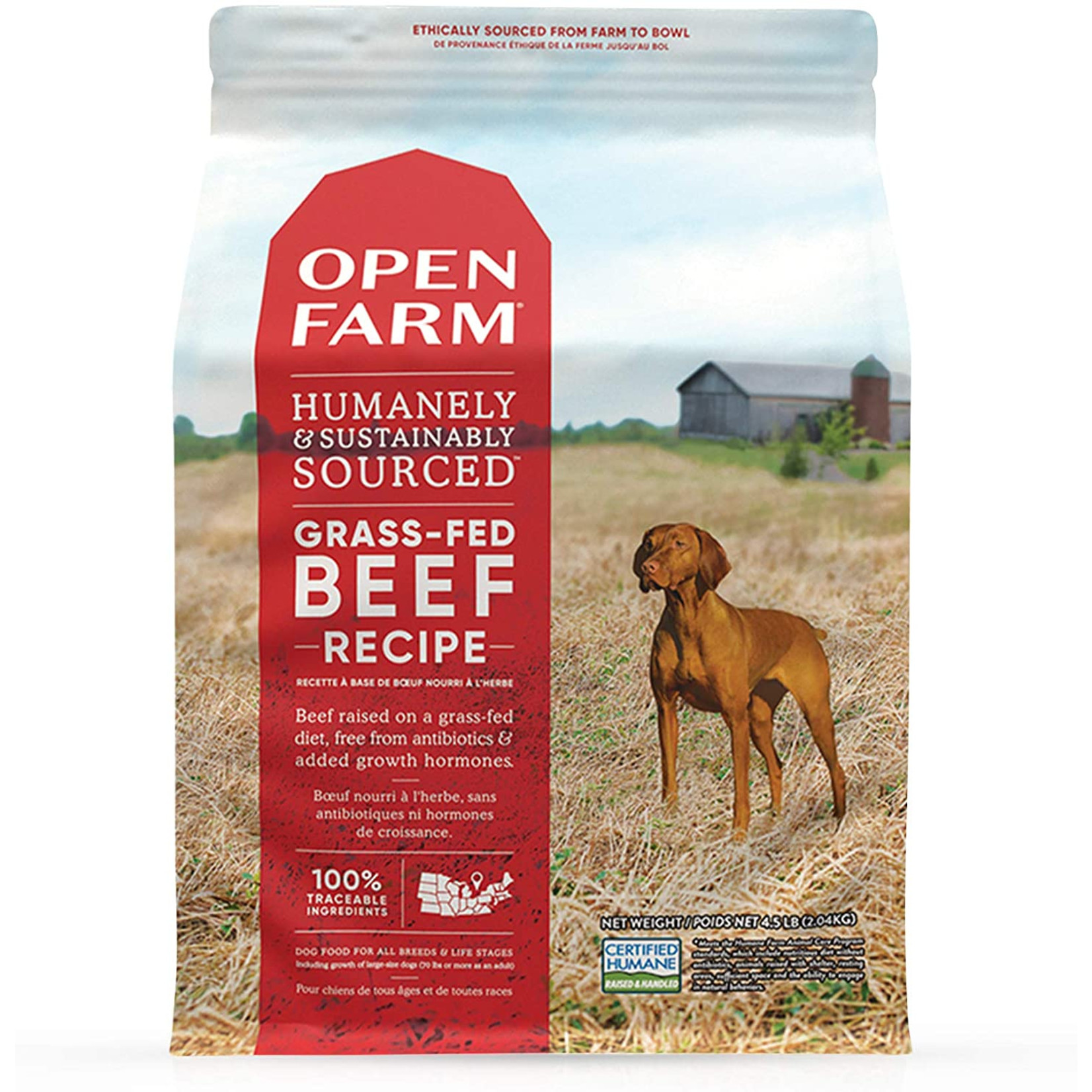 Open Farm Open Farm Grass-Fed Beef Recipe for Dogs