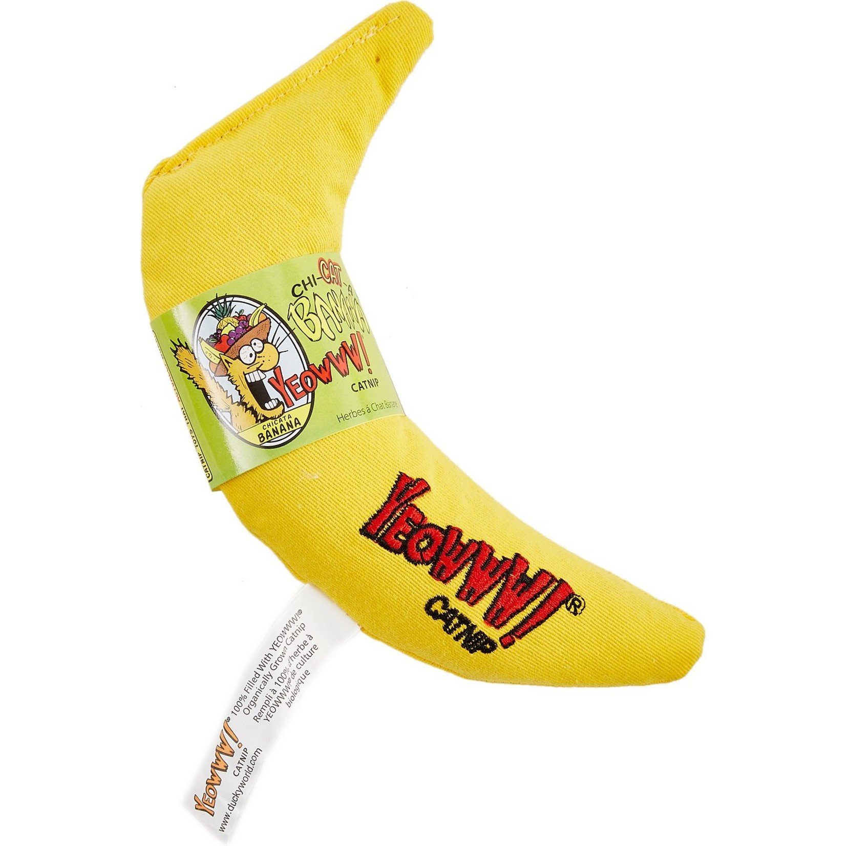 Yeowww! Catnip Yeowww! Catnip Chi-CAT-a Banana Toy