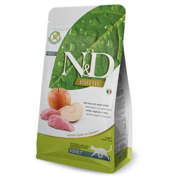 Farmina Pet Foods Farmina N&D Prime - Wild Boar & Apple Adult Recipe for Cats