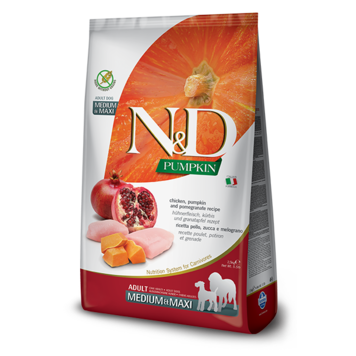 Farmina Pet Foods Farmina N&D Pumpkin - Chicken, Pumpkin & Pomegranate Adult Medium & Maxi Recipe for Dogs
