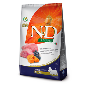 Farmina Pet Foods Farmina N&D Pumpkin - Lamb, Pumpkin & Blueberry Adult Mini Recipe for Dogs