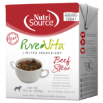 NutriSource NutriSource Pure Vita - Grain Free Beef Stew for Dogs