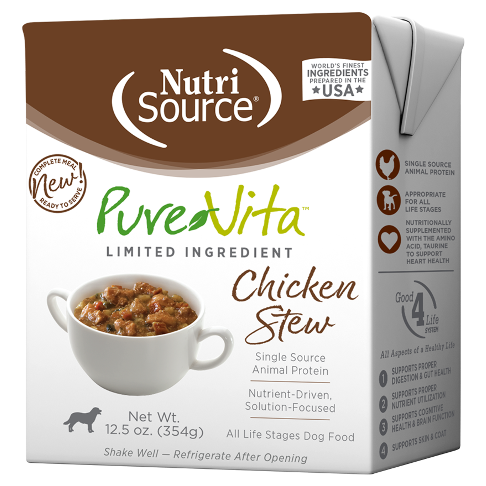 NutriSource NutriSource Pure Vita - Grain Free Chicken Stew for Dogs