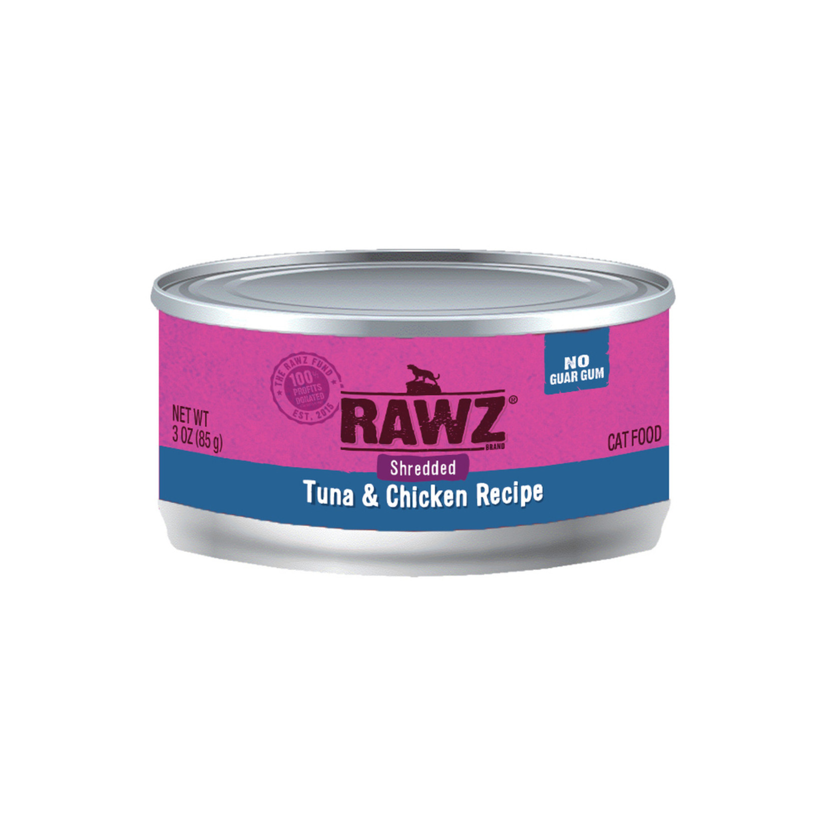 Rawz Natural Pet Food Rawz Natural Pet Food Shredded - Tuna & Chicken Recipe Cat Food