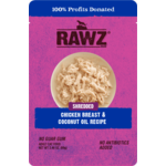 Rawz Natural Pet Food Rawz Natural Pet Food Shredded - Chicken Breast & Coconut Oil Recipe Adult Cat Food