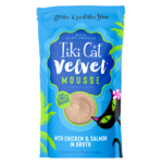 Tiki Pets Tiki Cat Velvet Mousse - With Chicken & Salmon in Broth