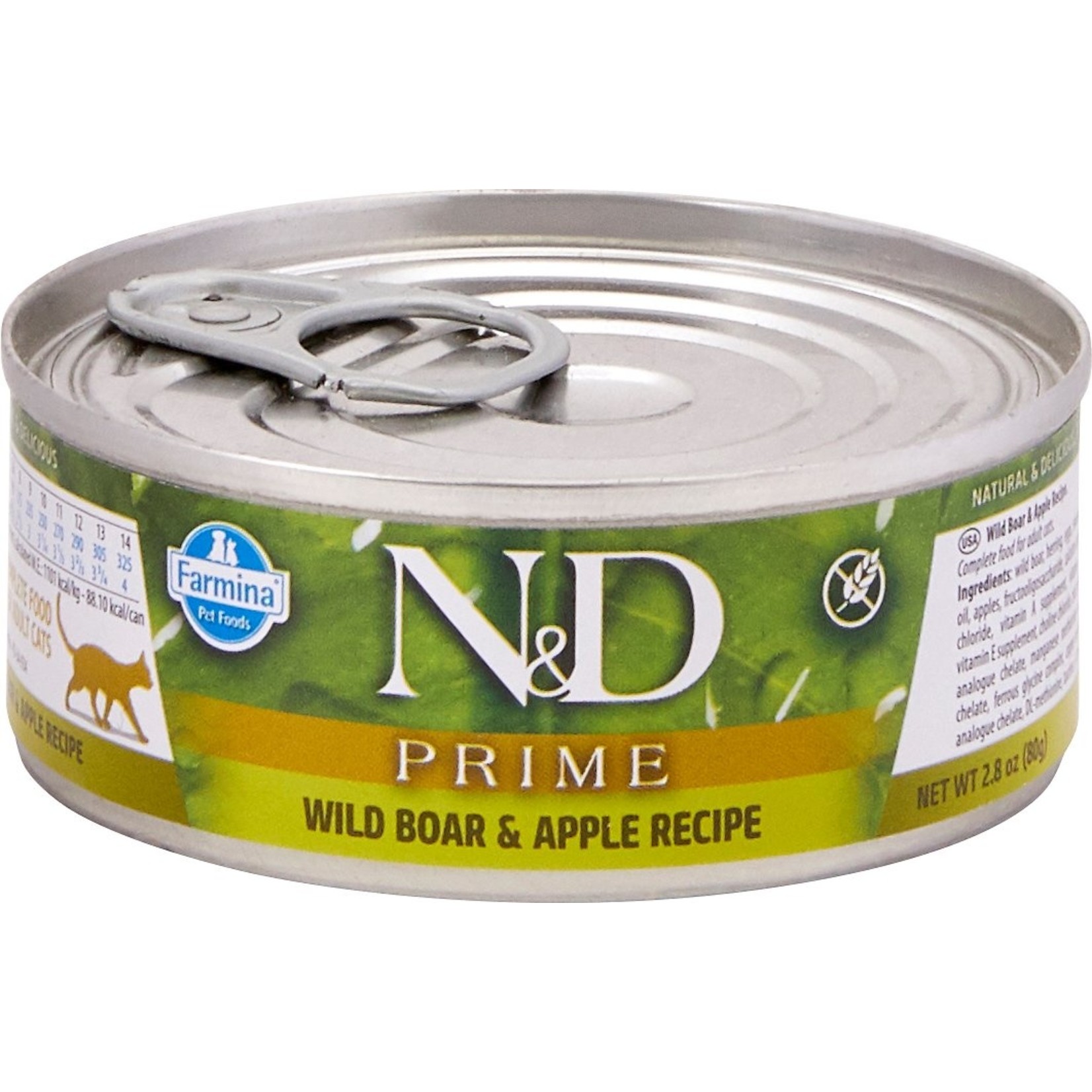 Farmina Pet Foods Farmina N&D Prime - Wild Boar & Apple Adult Recipe for Cats