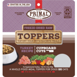 Primal Pet Foods Primal Freeze-Dried Raw Toppers - Turkey Recipe Cupboard Cuts