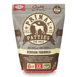 Primal Pet Foods Primal Frozen Raw Patties - Venison Formula for Dogs