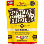 Primal Pet Foods Primal Freeze-Dried Nuggets - Rabbit Formula for Dogs