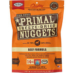 Primal Pet Foods Primal Freeze-Dried Raw Nuggets - Beef Formula for Dogs