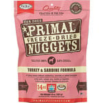 Primal Pet Foods Primal Freeze-Dried Nuggets - Turkey & Sardine Formula for Dogs