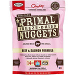 Primal Pet Foods Primal Freeze-Dried Raw Nuggets - Beef & Salmon Formula for Cats