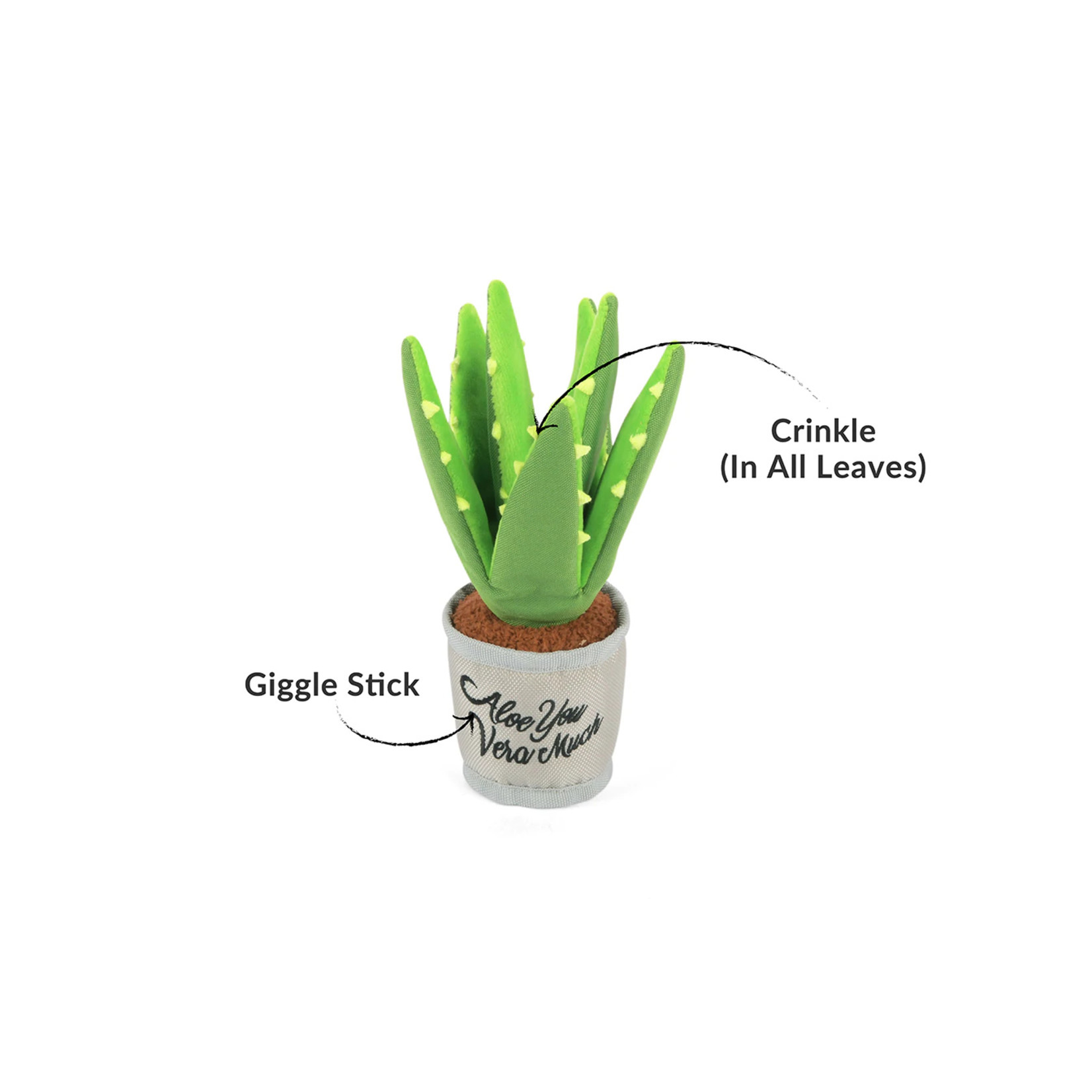 P.L.A.Y. Pet Lifestyle and You P.L.A.Y. Blooming Buddies Collection - Aloe-ve You Plant Toy