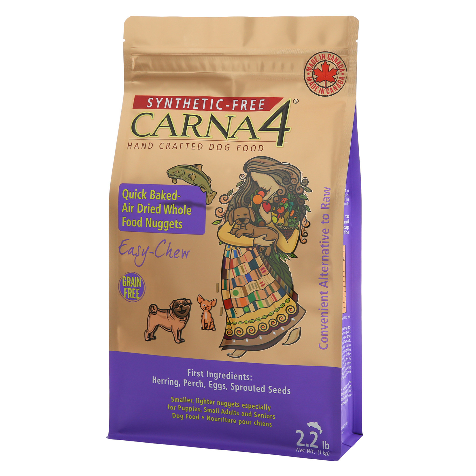 Carna4 Hand Crafted Pet Food Carna4 Hand Crafted Dog Food - Easy-Chew Fish Formula