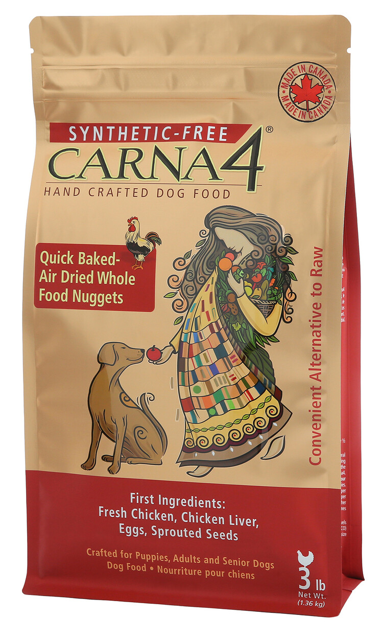 Carna4 Hand Crafted Pet Food Carna4 Hand Crafted Dog Food - Quick Baked Chicken Formula