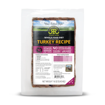 Raised Right Raised Right Turkey Recipe Gently Cooked Adult Cat Food