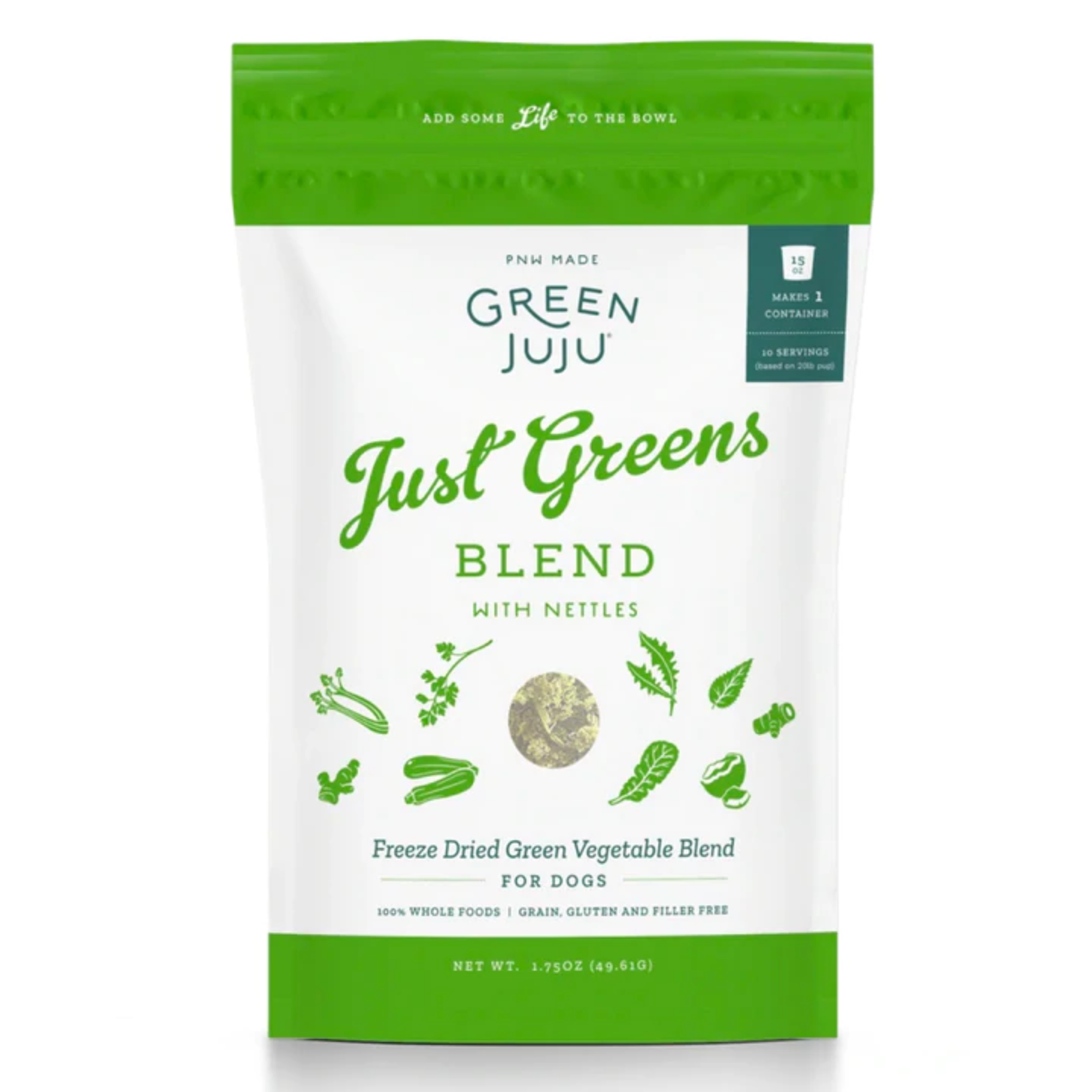 Green Juju Green Juju Freeze Dried Green Vegetable Blend - Just Greens