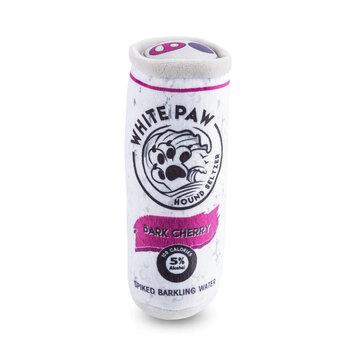 Haute Diggity Dog Haute Diggity Dog White Paw - Bark Cherry Plush Dog Toy