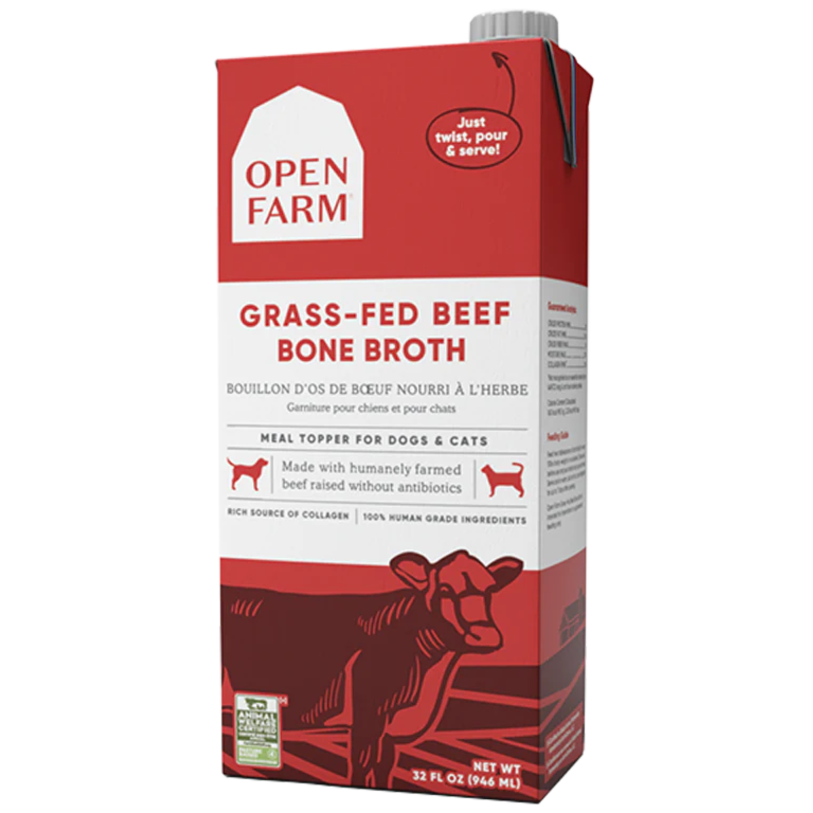 Open Farm Open Farm Grass-Fed Beef Bone Broth