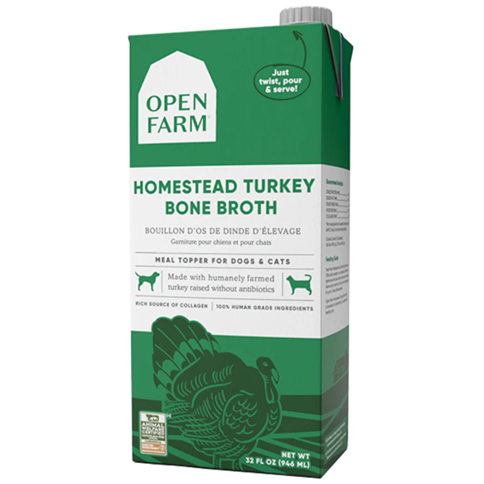 Open Farm Open Farm Homestead Turkey Bone Broth