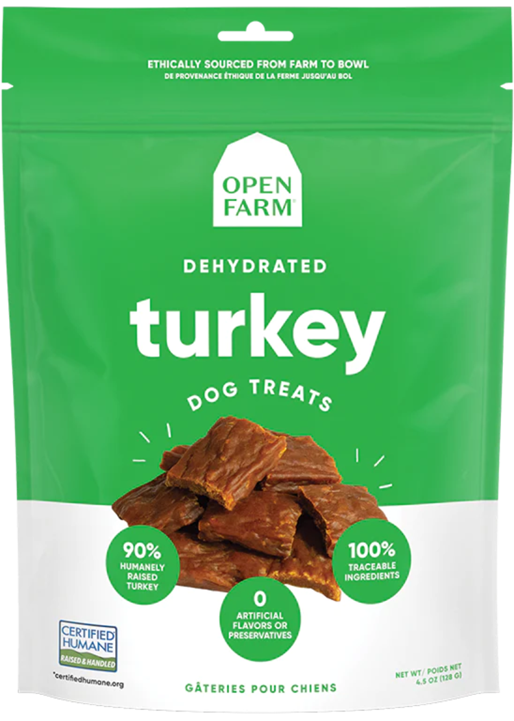 Open Farm Open Farm Dehydrated Turkey Dog Treats