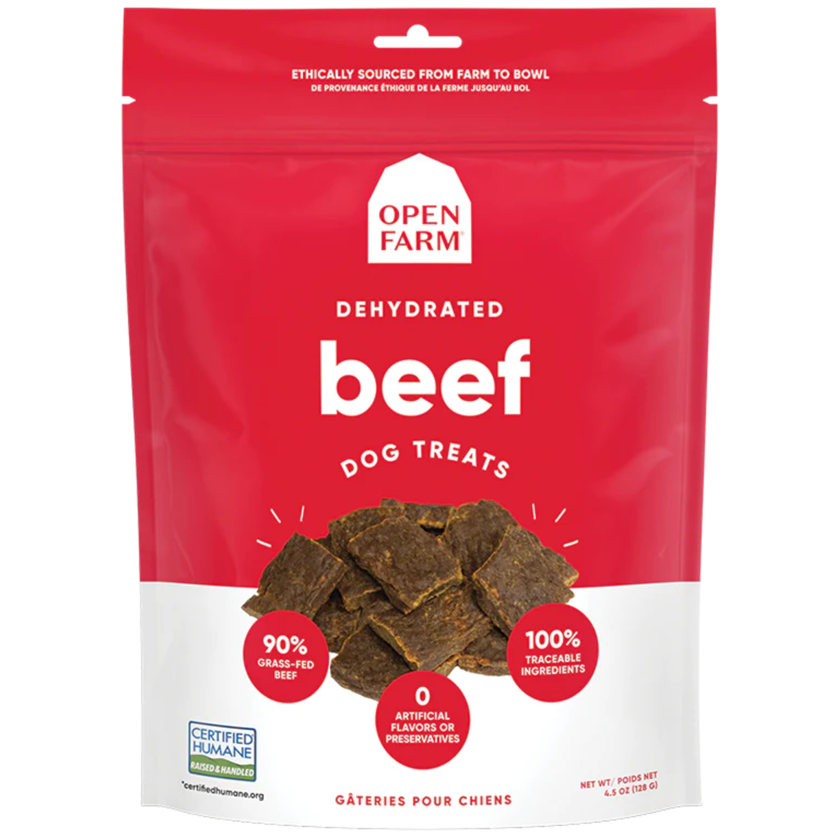 Open Farm Open Farm Dehydrated Beef Dog Treats