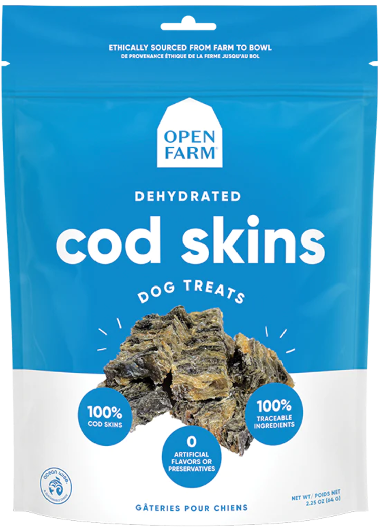 Open Farm Open Farm Dehydrated Cod Skins Dog Treats