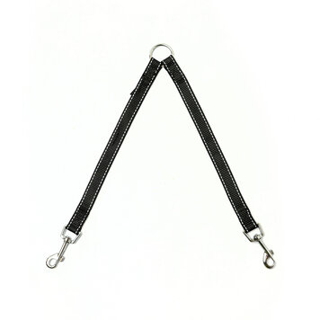 Bark Appeal Bark Appeal Black Reflective Two-Way Walking Lead