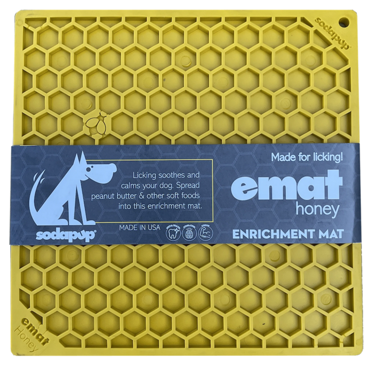 SodaPup SodaPup Honeycomb Design Emat Enrichment Lick Mat