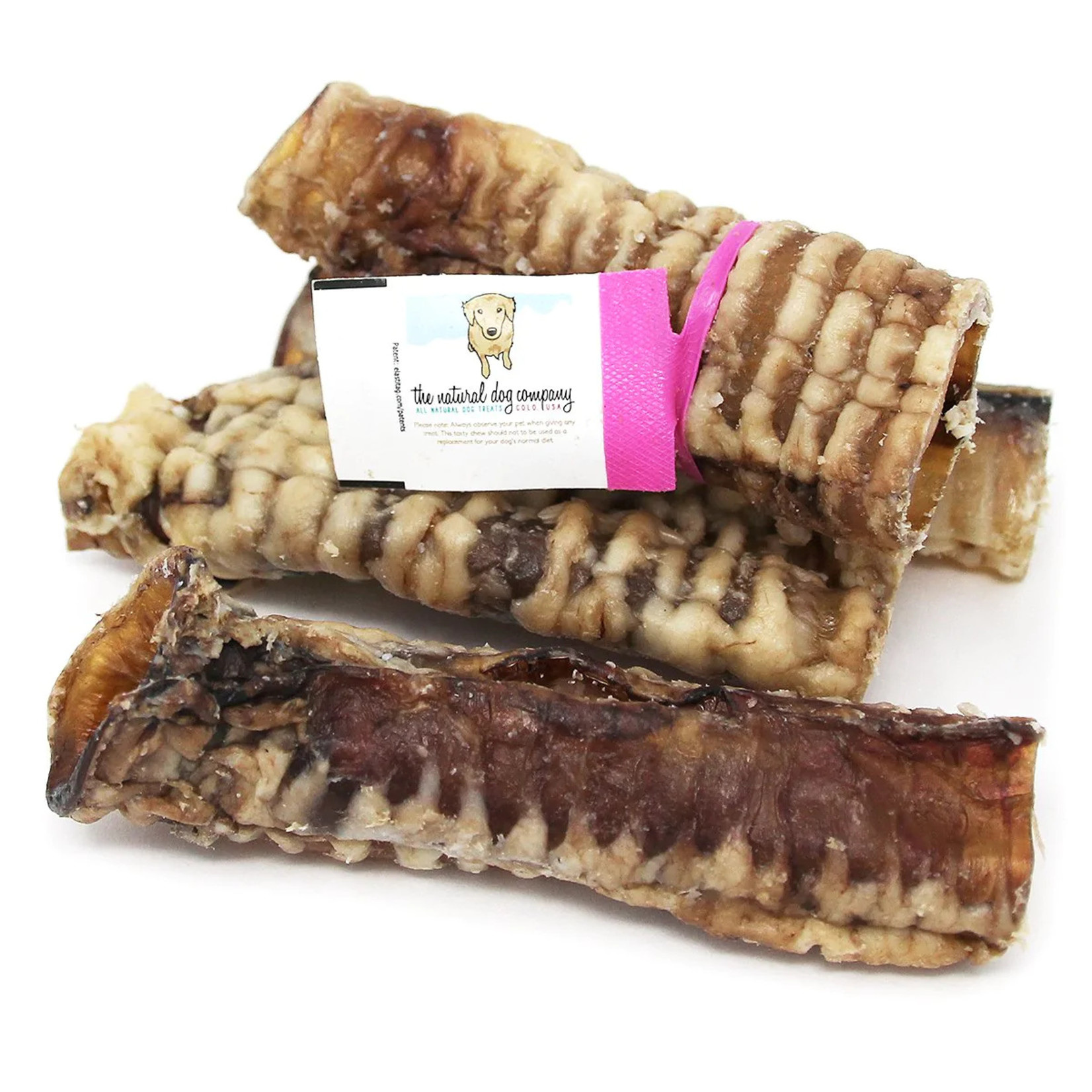 The Natural Dog Company 6" Beef Trachea