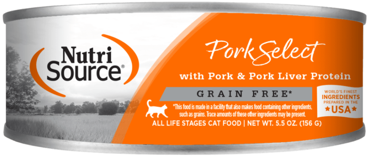 NutriSource NutriSource Grain Free Pork & Pork Liver Select Cat Food
