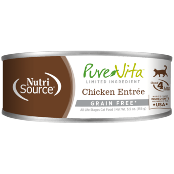 NutriSource NutriSource Pure Vita - Grain Free Chicken Entrée for Cats