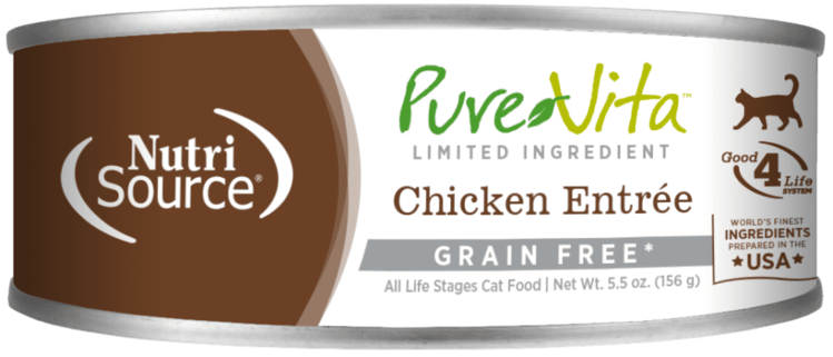 NutriSource NutriSource Pure Vita - Grain Free Chicken Entrée for Cats