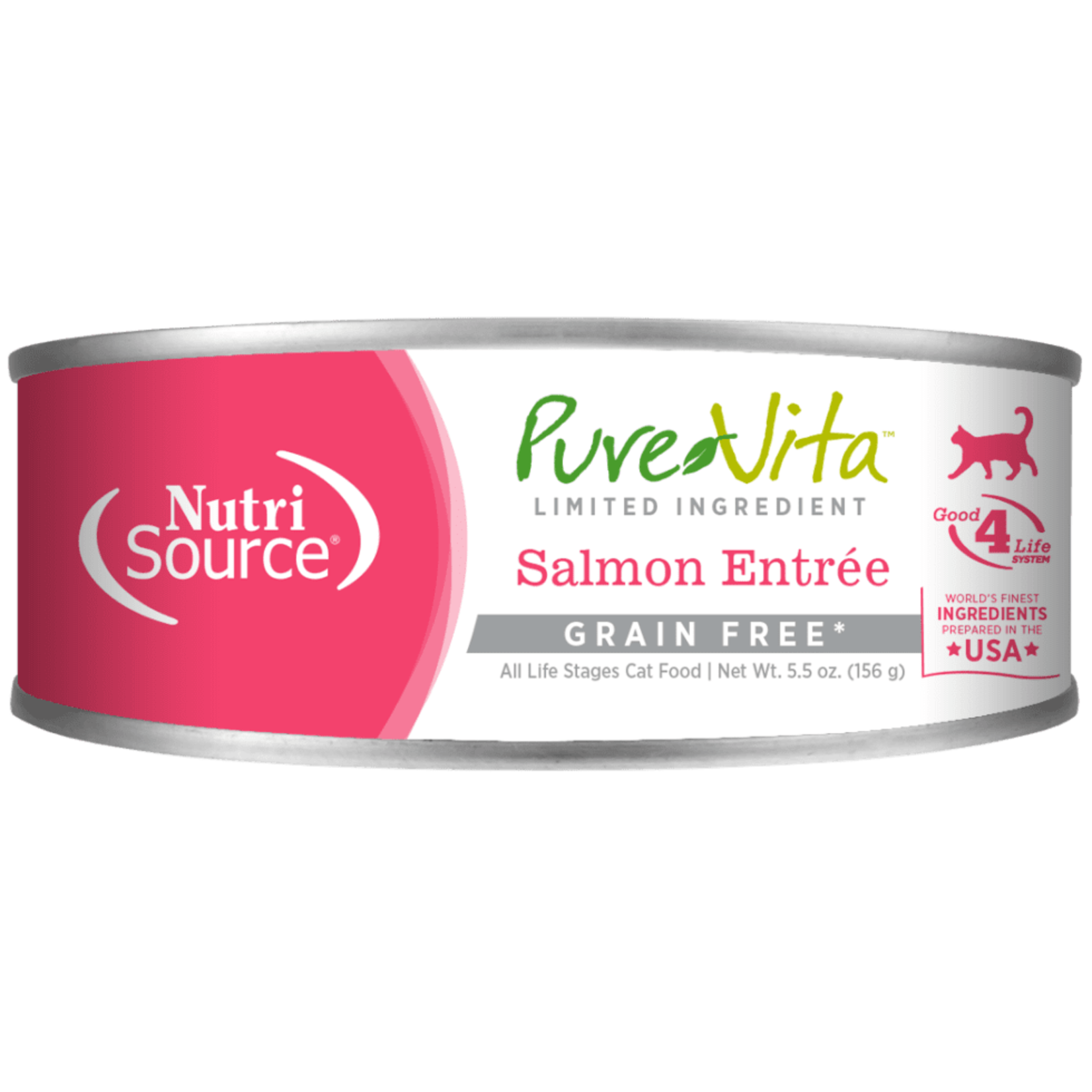 NutriSource NutriSource Pure Vita - Grain Free Salmon Entrée for Cats