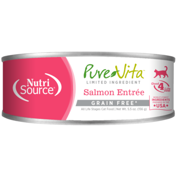 NutriSource NutriSource Pure Vita - Grain Free Salmon Entrée for Cats