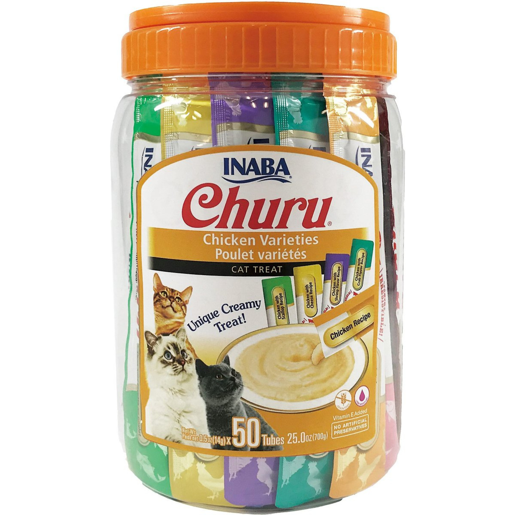 Inaba Inaba Churu Purée - Chicken Varieties Cat Treats