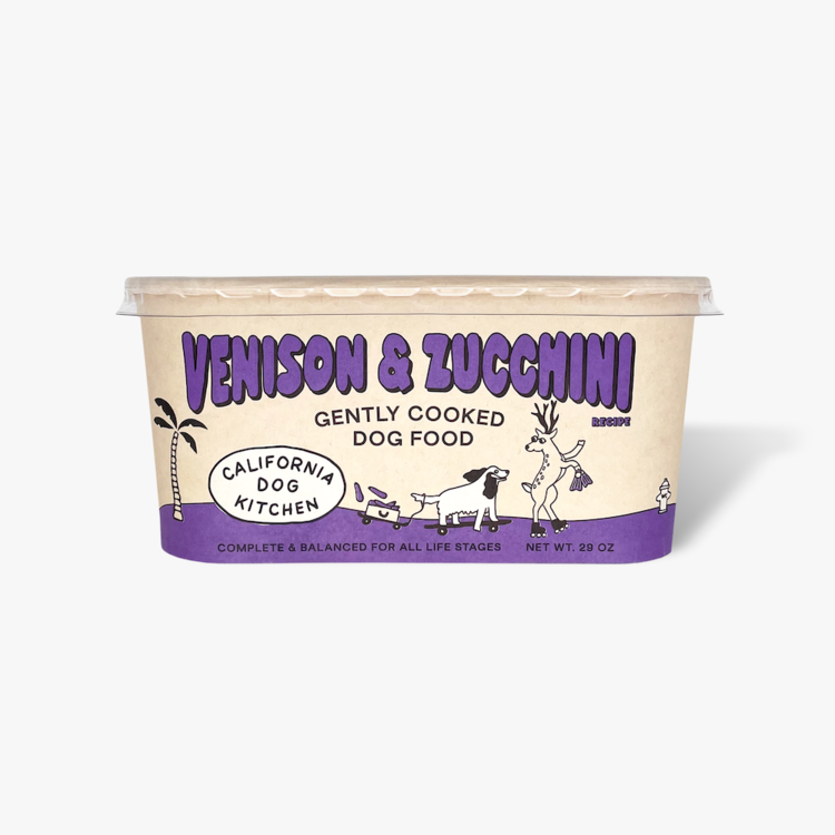 California Dog Kitchen California Dog Kitchen Gently Cooked Venison & Zucchini Dog Food
