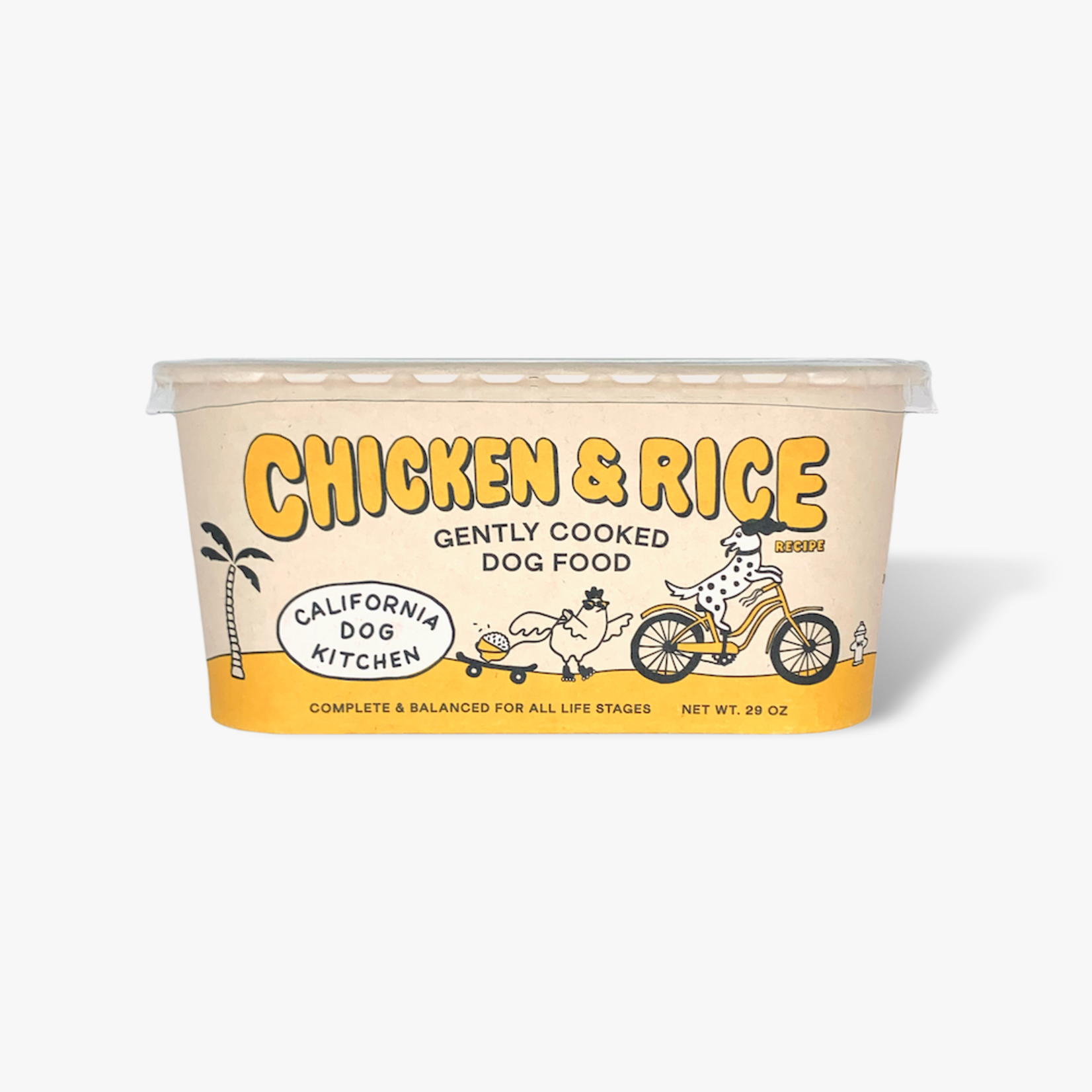 California Dog Kitchen California Dog Kitchen Gently Cooked Chicken & Rice Dog Food