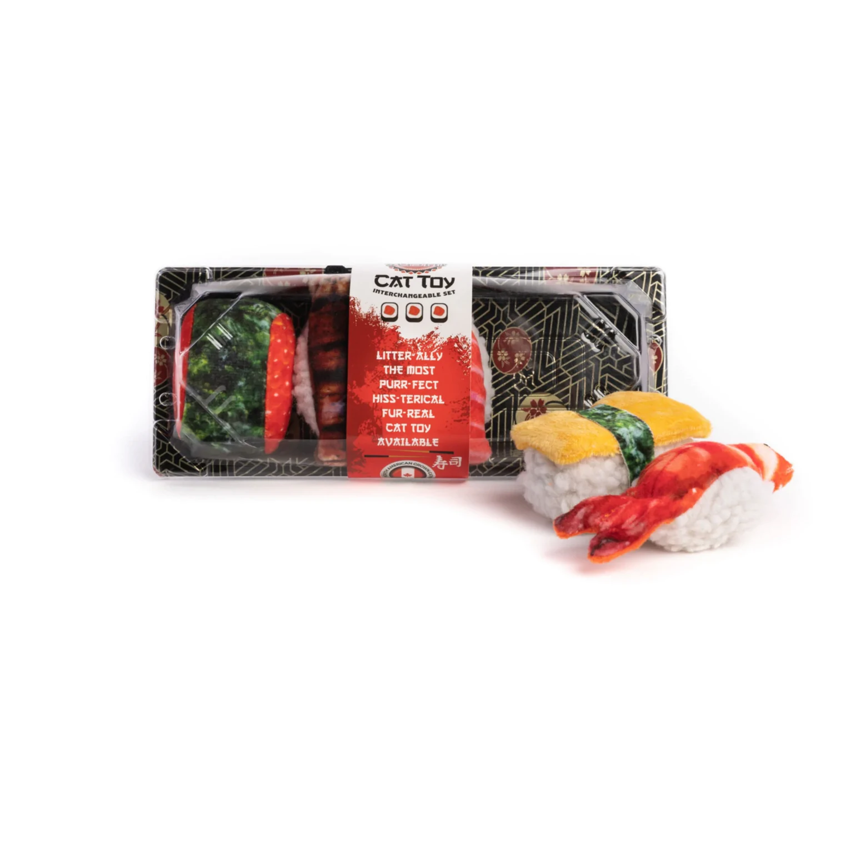 fabdog fabcat Sushi Tray 5-Pack