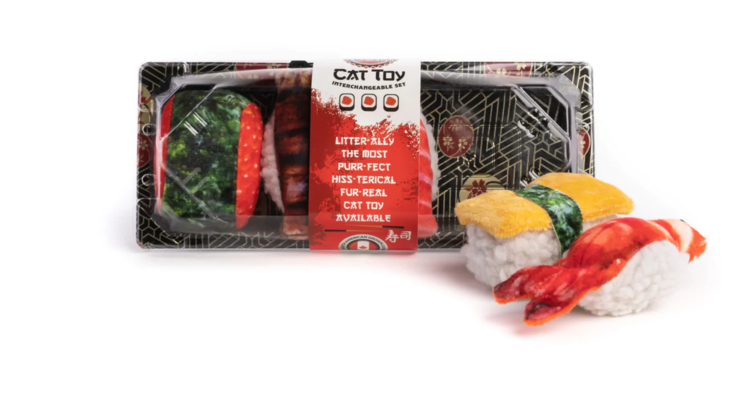 fabdog fabcat Sushi Tray 5-Pack