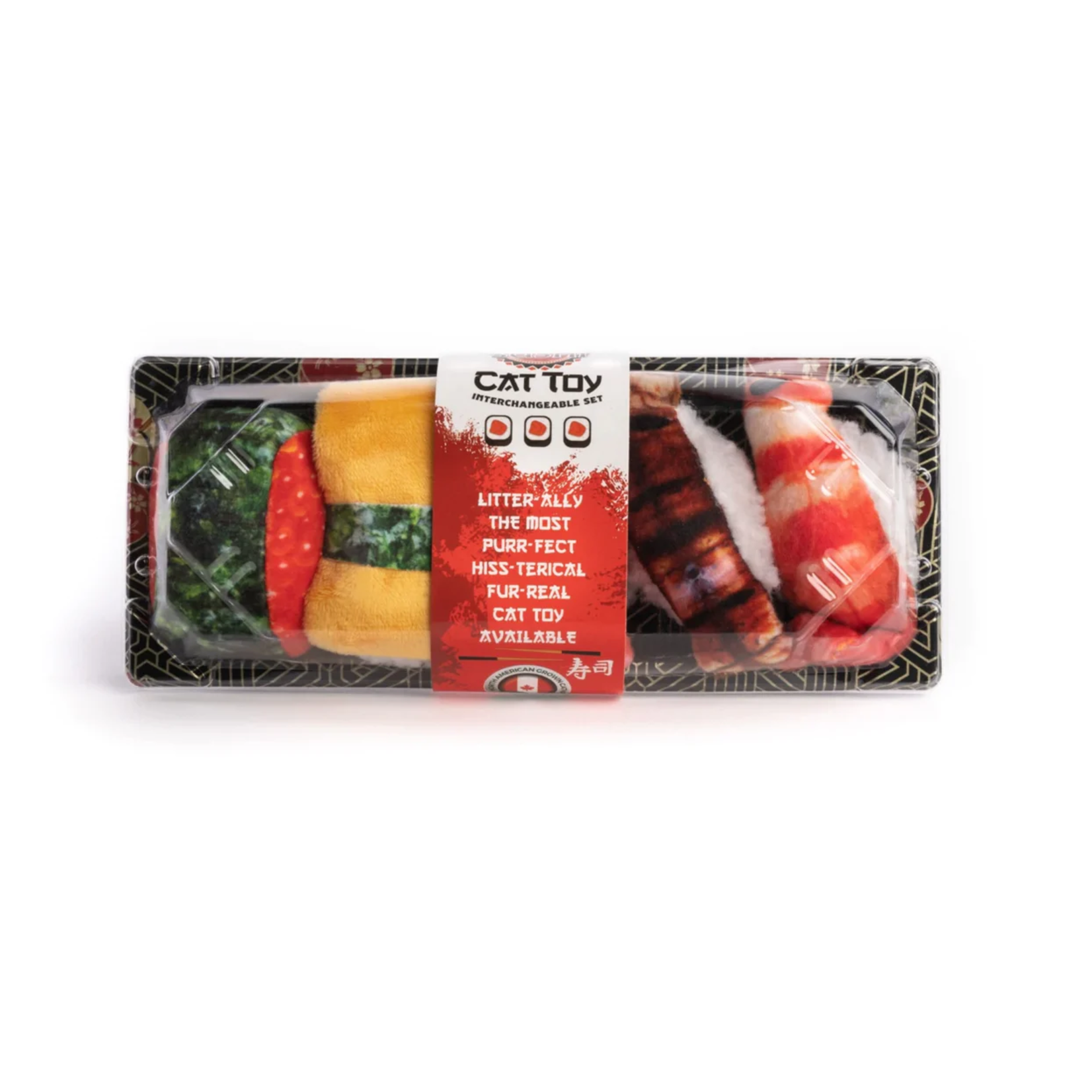 fabdog fabcat Sushi Tray 5-Pack