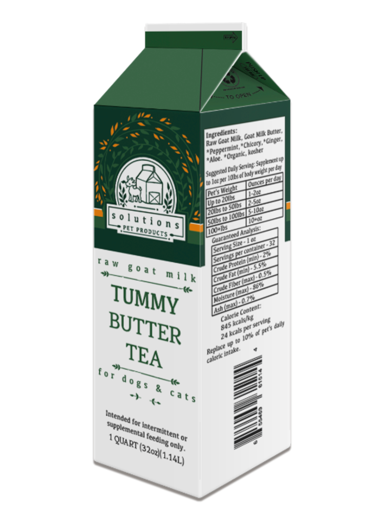 Solutions Pet Products Solutions Pet Products Raw Goat Milk - Tummy Butter Milk Kefir Tea