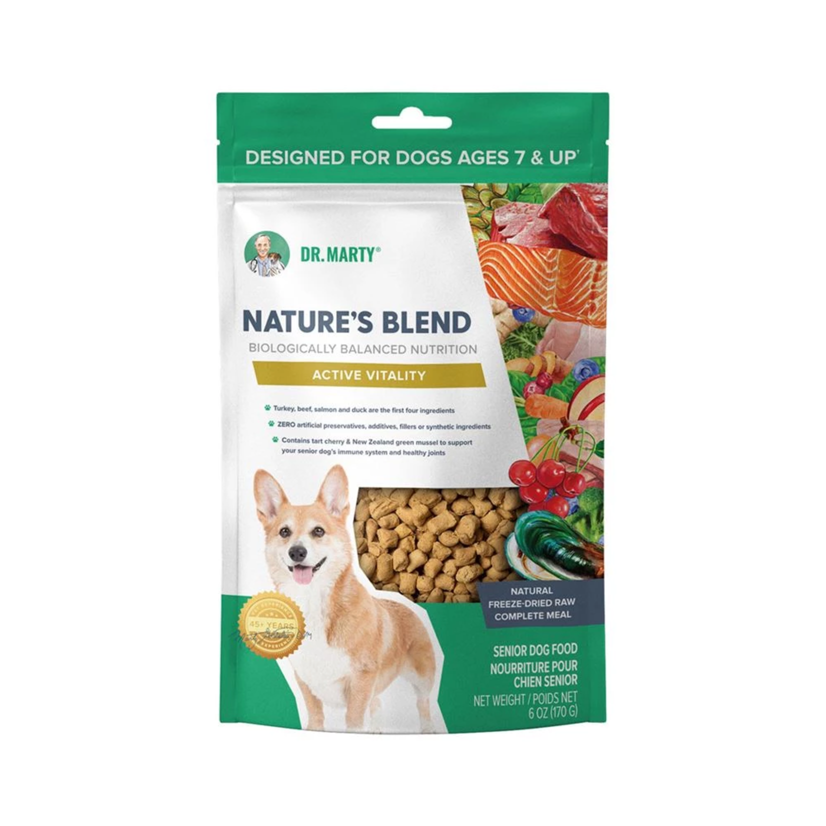 Dr. Marty Dr. Marty Nature's Blend - Freeze-Dried Raw Active Vitality Senior Dog Food