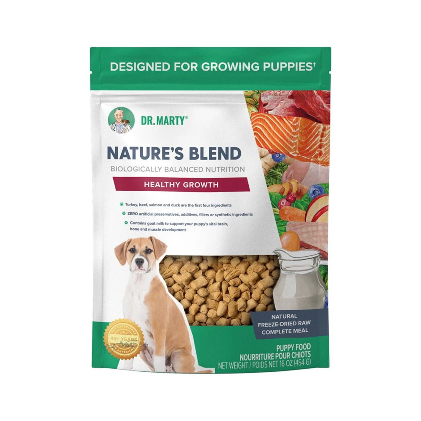 Dr. Marty Dr. Marty Nature's Blend - Freeze-Dried Raw Healthy Growth Puppy Food