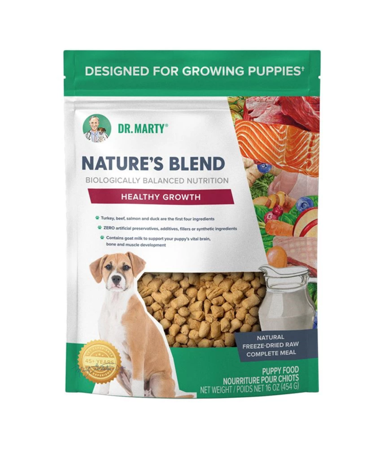 Dr. Marty Dr. Marty Nature's Blend - Freeze-Dried Raw Healthy Growth Puppy Food