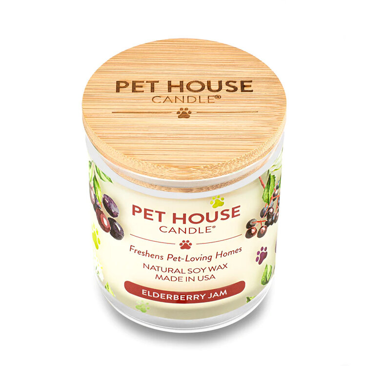 Pet House by One Fur All Pet House Elderberry Jam Candle