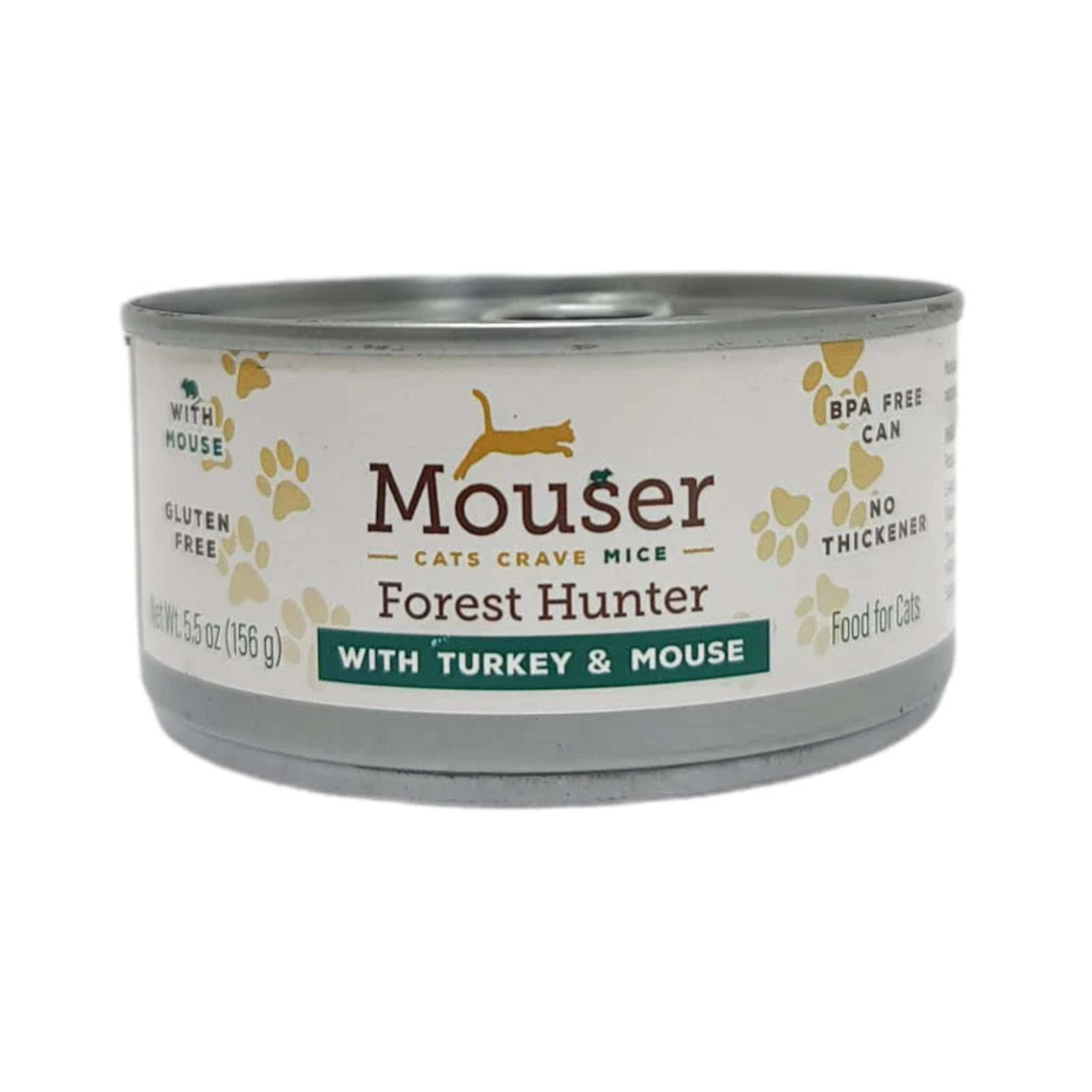 Mouser Mouser Forest Hunter Turkey & Mouse Food for Cats