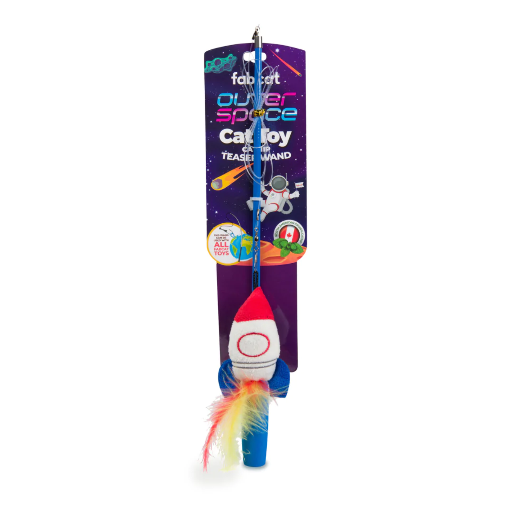 fabdog fabcat Outer Space Teaser Wand