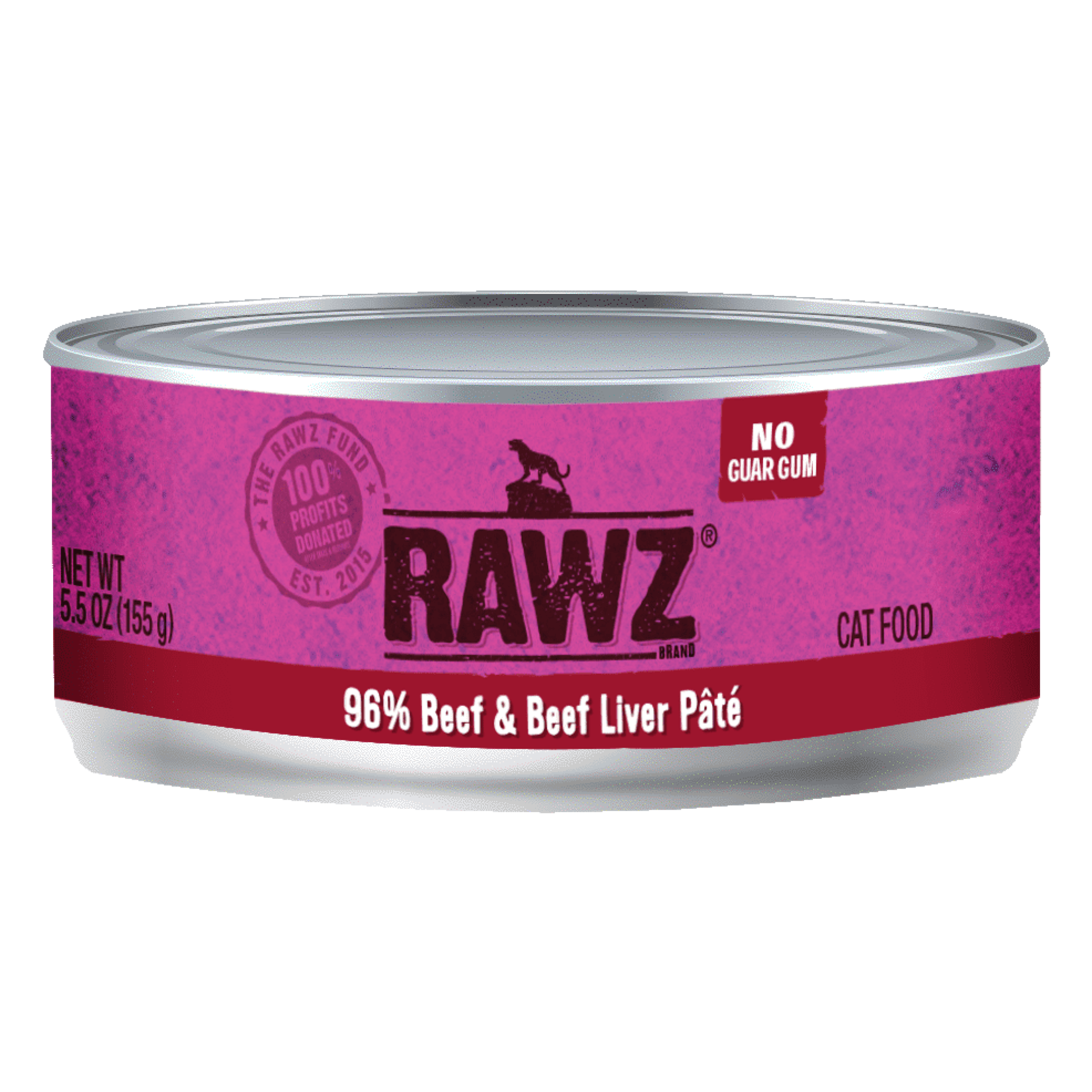 Rawz Natural Pet Food Rawz Natural Pet Food 96% Beef & Beef Liver Liver Pâté Cat Food